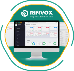 Efficient customer support center dashboard by Rinvox