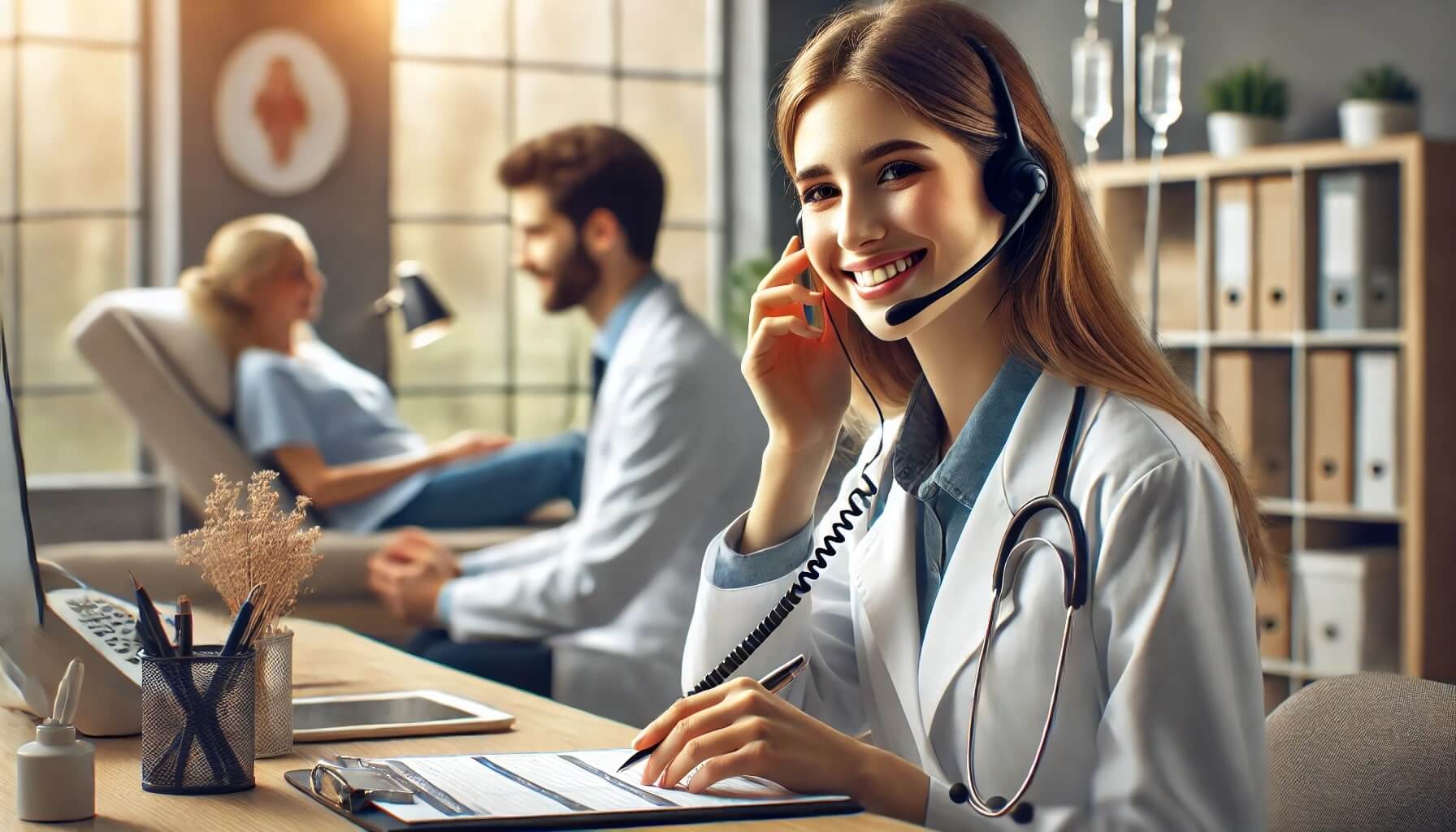 healthcare answering service by Rinvox