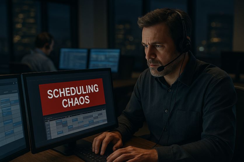 Solving Scheduling Woes with Virtual Answering